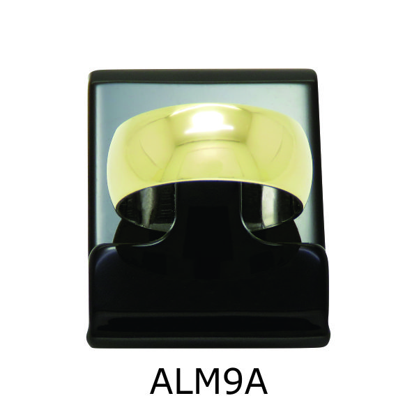 Aliança de Moeda Antiga Abaulada 9MM com Revestimento em Prata – ALM9A